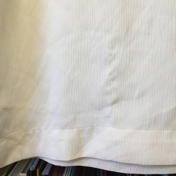 Yasemin Ozeri Cream Textured Blouse S - Picture 3 of 6